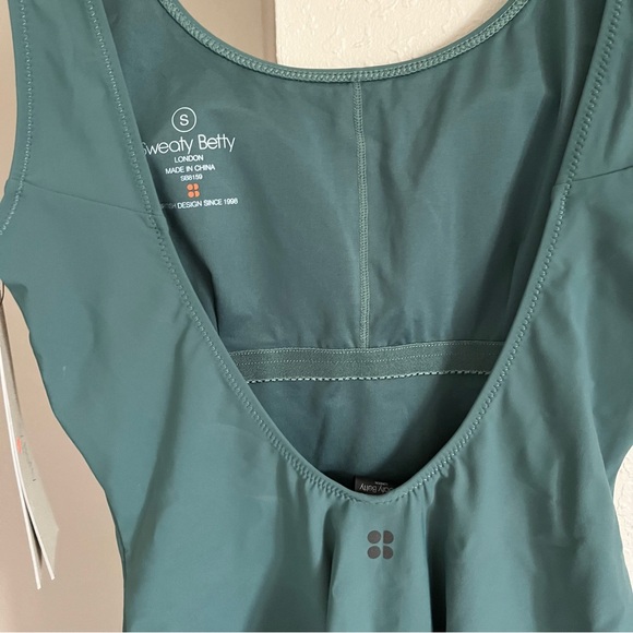 NWT Sweatty Betty Tidal Xtra Life Swimsuit Wave Green S - Picture 10 of 14